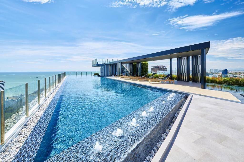 Sea View 2 Bed Room Condo @ Central Pattaya Exterior foto