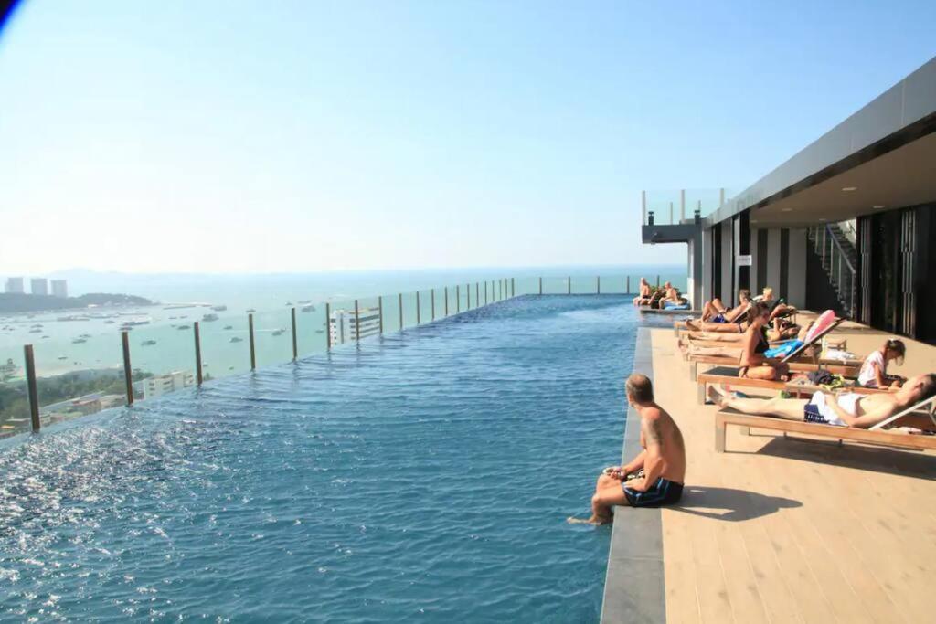 Sea View 2 Bed Room Condo @ Central Pattaya Exterior foto
