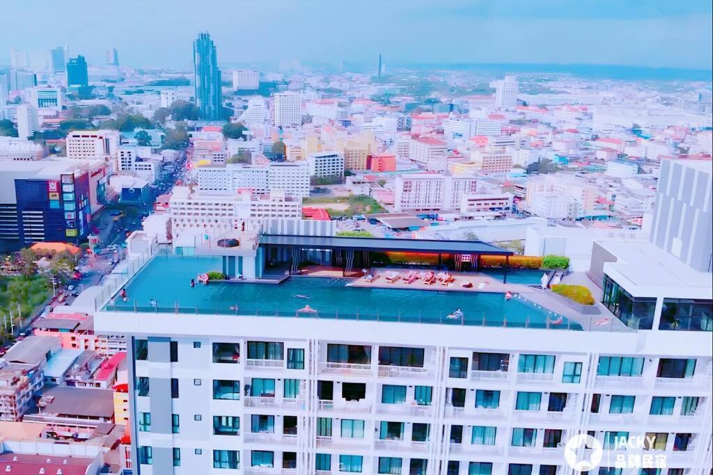 Sea View 2 Bed Room Condo @ Central Pattaya Exterior foto